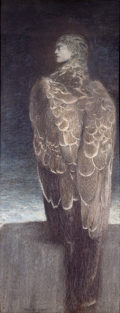 Sleeping Medusa by Fernand Khnopff